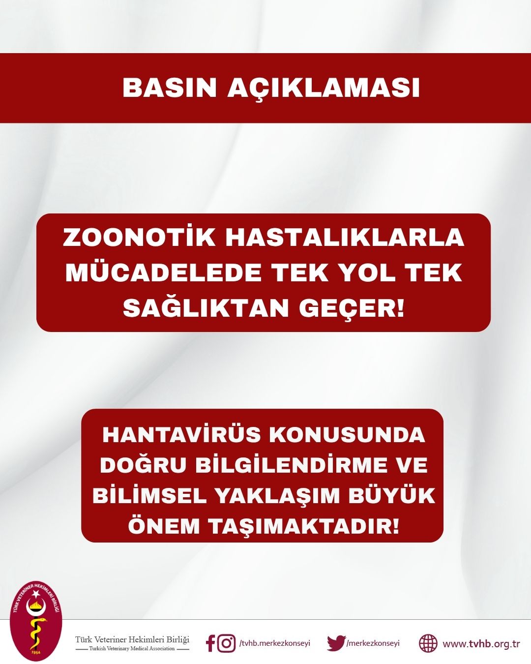 HANTAVİRÜS KONUSUNDA DOĞRU BİLGİLENDİRME VE BİLİMSEL YAKLAŞIM BÜYÜK ÖNEM TAŞIMAKTADIR!