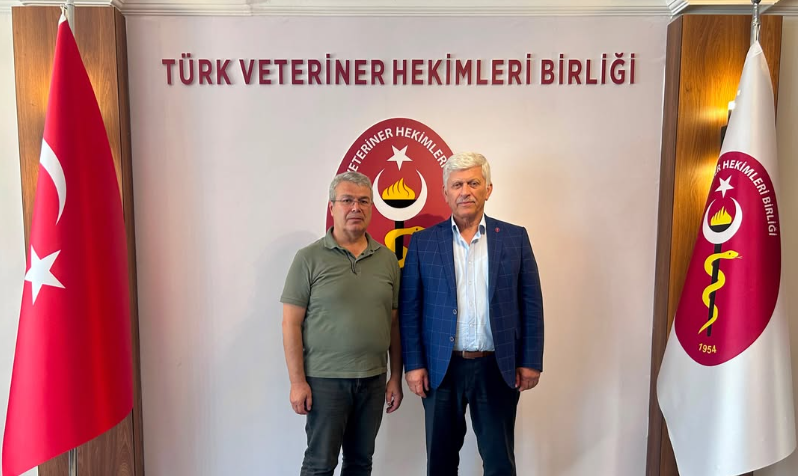 Erzurum Veteriner Hekimleri Odası Başkanlarımızdan Prof. Dr. Fikret ÇELEBİ Birliğimizi Ziyaret Etti