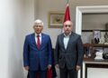 Türk Veteriner Hekimleri Birliği Merkez Konseyi Başkanı Ali EROĞLU, Tarım ve Orman Bakanlığı Hayvancılık Genel Müdürü Salih ÇELİK, Genel Müdür Yardımcısı Sezai CİBELİK ve Veteriner Sağlık Ürünleri Daire Başkanı Dr. Recep Tolga KIVANÇ’ı Ziyaret Etti