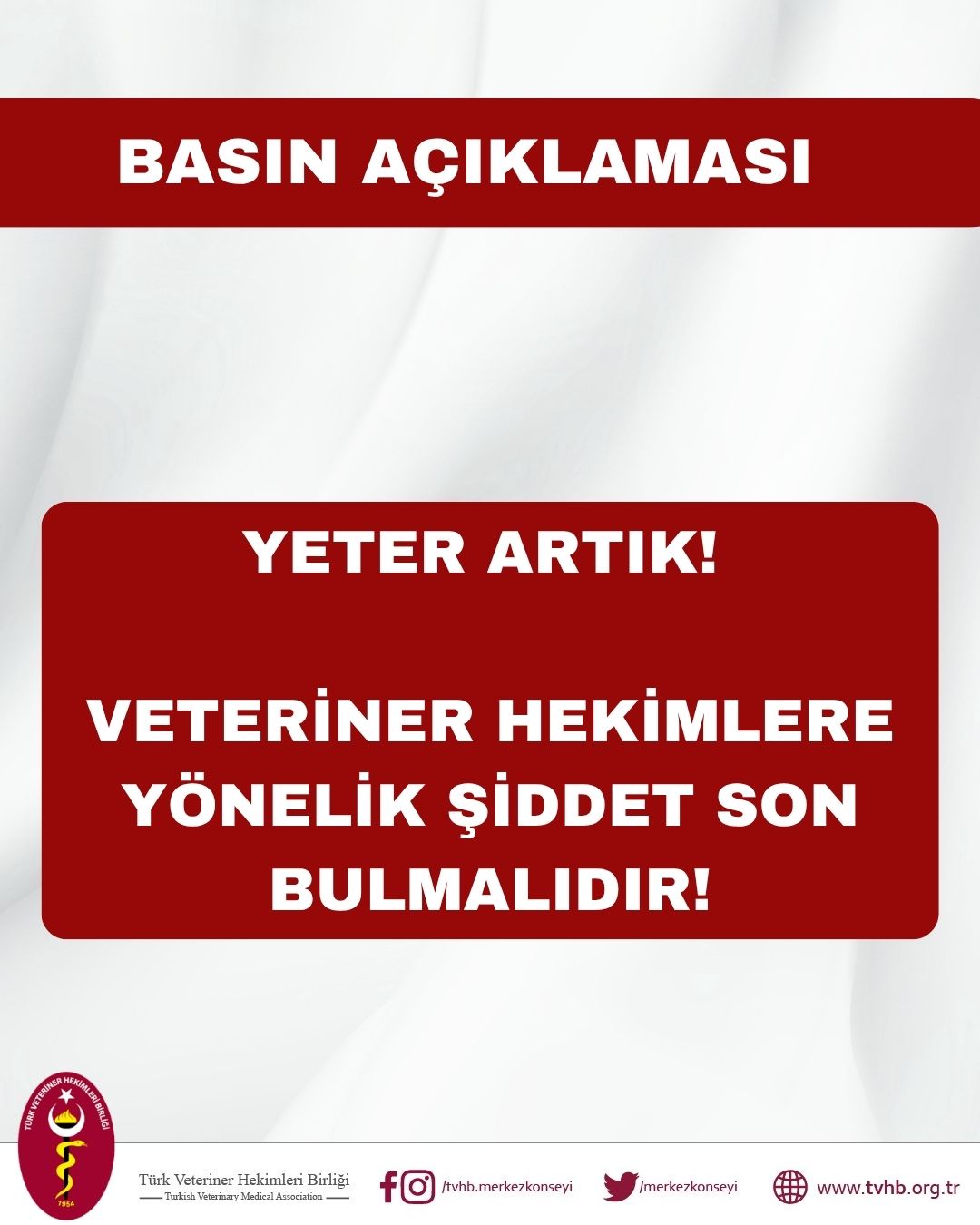 Veteriner Hekimlere Şiddet Son Bulmalıdır