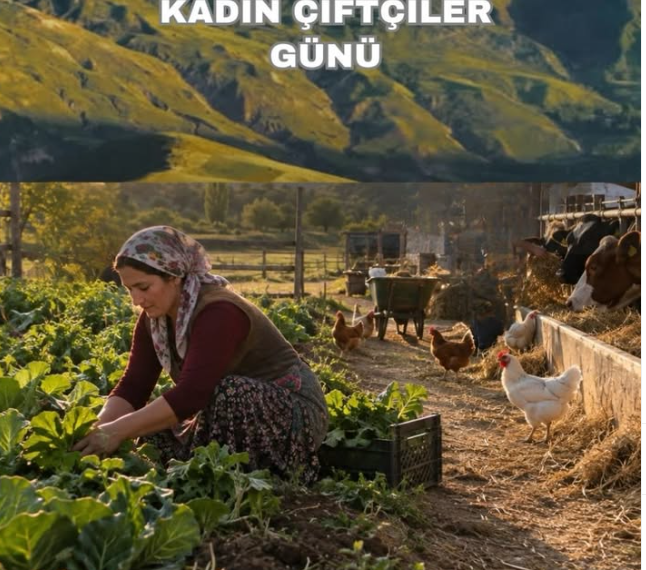 15 Ekim Dünya Kadın Çiftçiler Günü